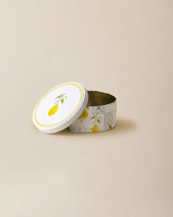 Monde Round Metal Box 