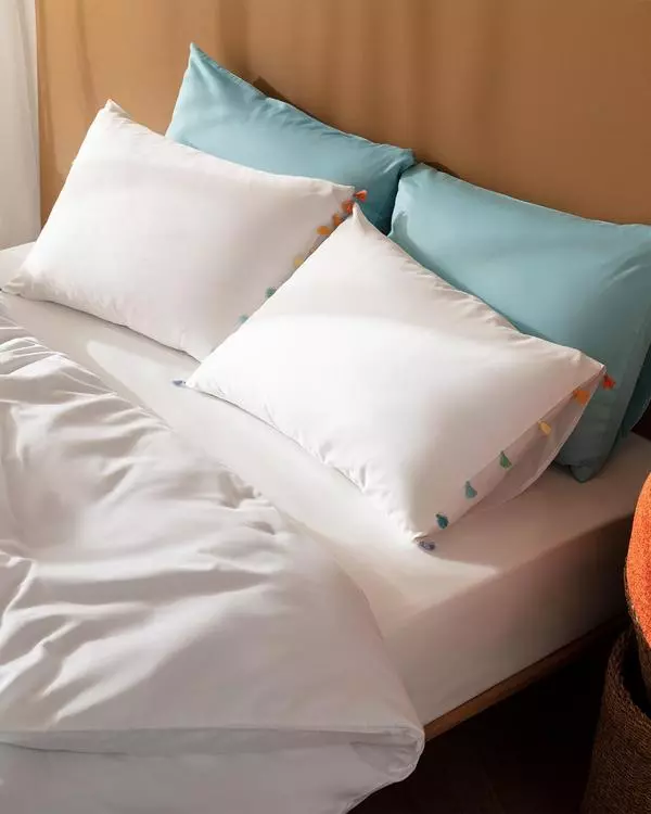 Pin Double Size Satin Duvet Cover Set