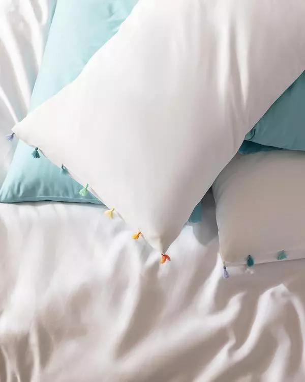 Pin Double Size Satin Duvet Cover Set