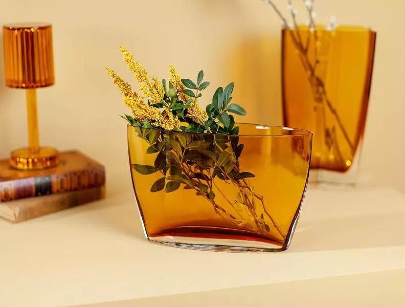 Les Orres Handmade Glass Vase