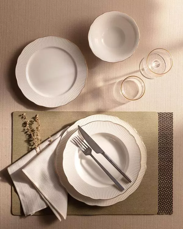 Delron Dinner Set  24 Pcs