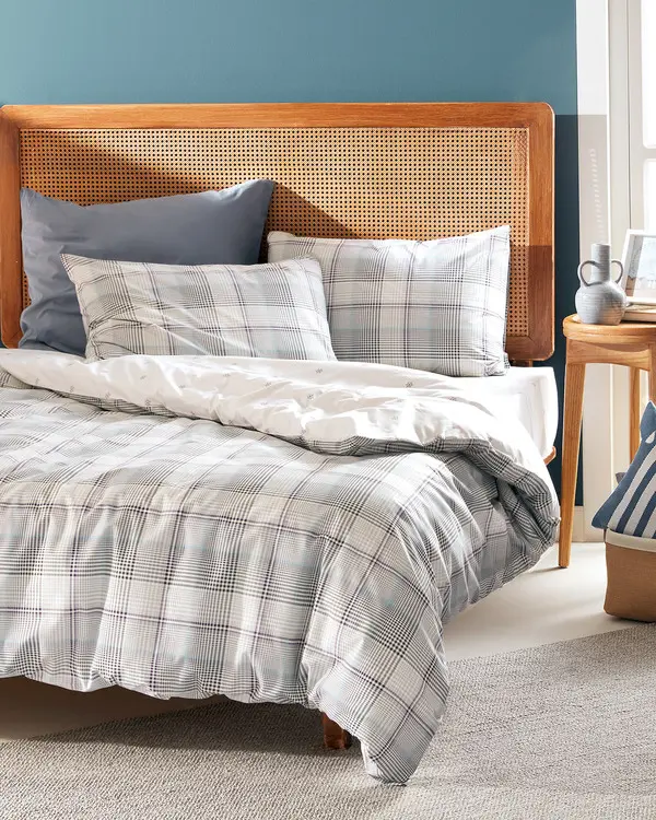 Fontaine King Size Duvet Cover Set - Ranforce Patterned