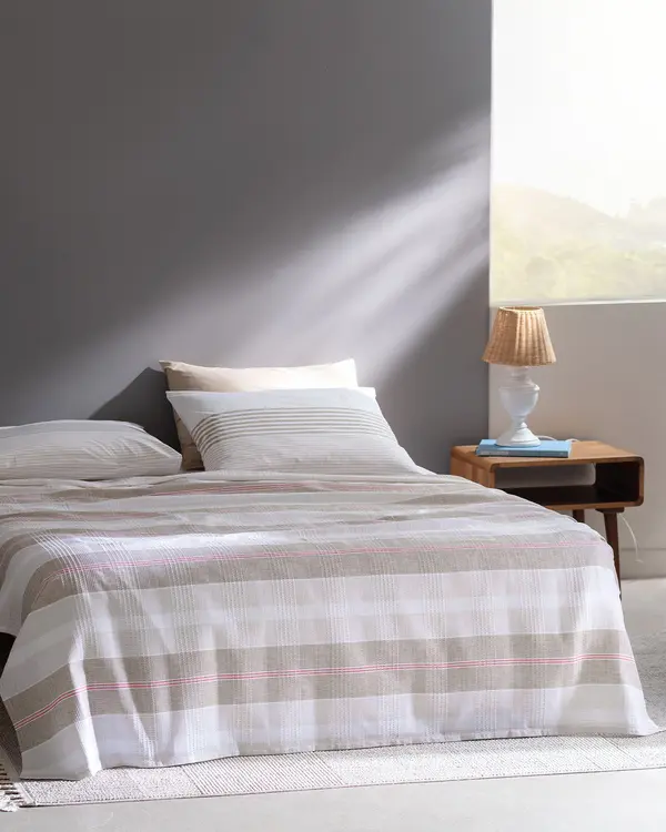 Henri Ecocell Printed Double Size Pique Set