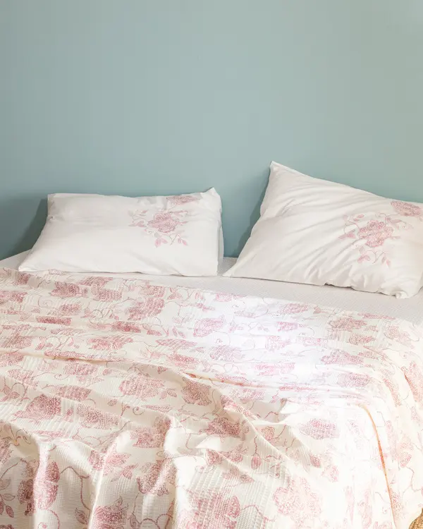 Berne Ecocell Printed Double Size Pique Set