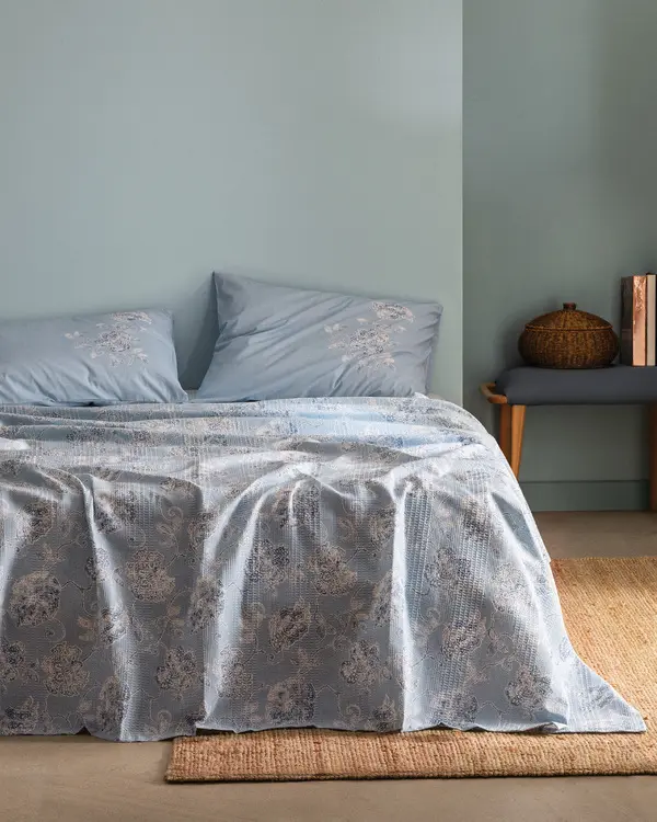 Berne Ecocell Printed Double Size Pique Set